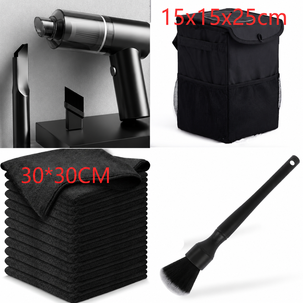 Aspirator și Suflanta Auto Wireless 2-în-1 YNTcar UltraClean